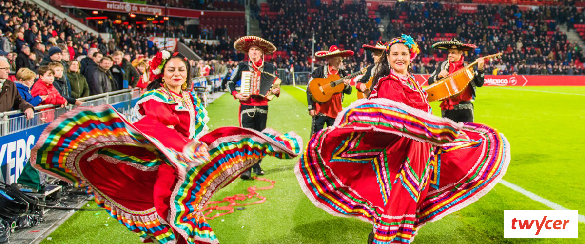 Limbodansen en vuurshow